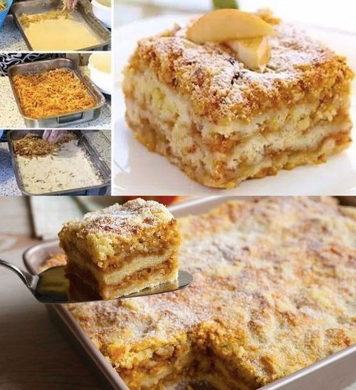 Tassenkuchen mit Äpfeln, die bereite ich jede WOCHE