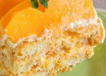 Pfirsich-Tiramisu: Das Rezept für die sommerliche und duftende Version