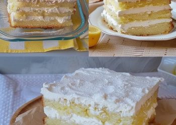 Zitronen-Mascarpone-Kuchen