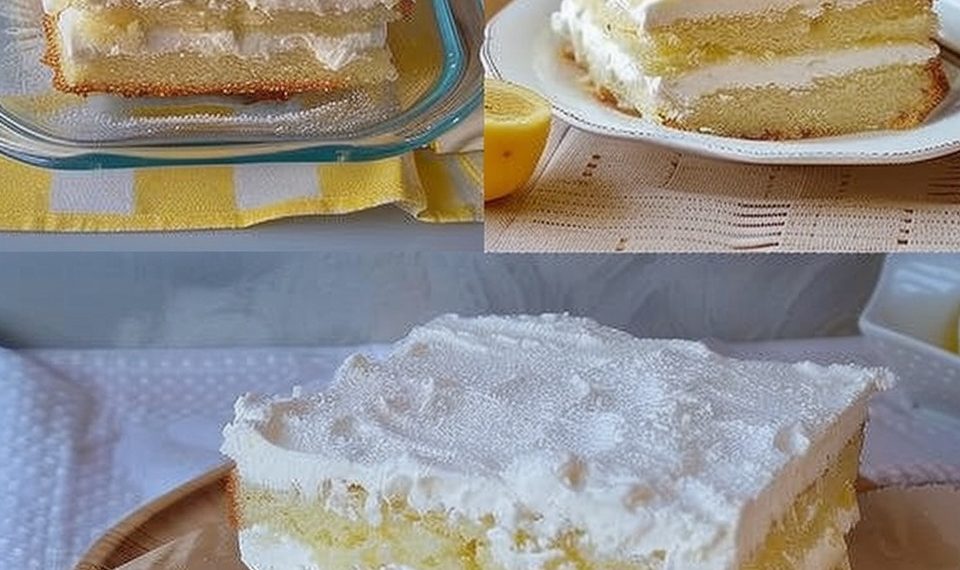 Zitronen-Mascarpone-Kuchen