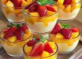 Leichtes Erdbeer-Mango Dessert, In 5 Minuten Zubereitet