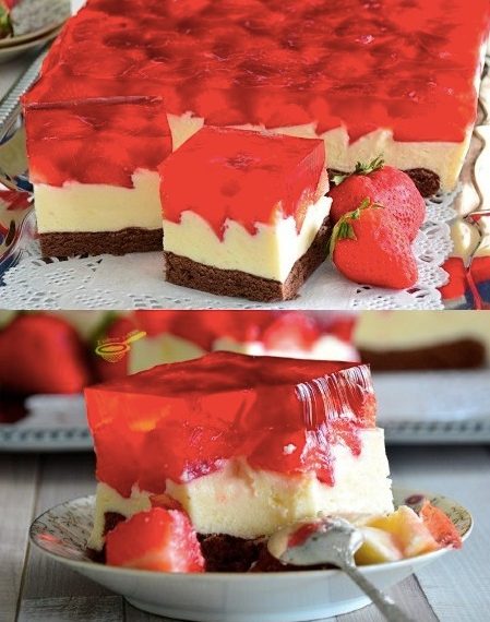 Erdbeerkuchen mit Quark, Einfach Perfekt