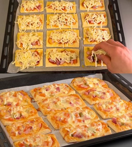 Pikante Blätterteigtaschen