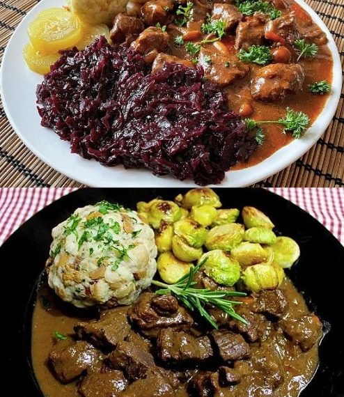Hirschgulasch nach Omas Rezept, Blitzschnell und unwiederstehlich lecker