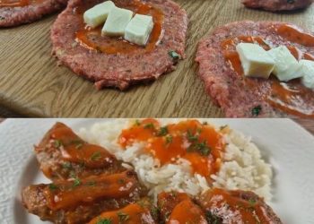 Tasche di Manzo und Mozzarella: ein schnelles und köstliches kulinarisches Rezept