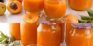 Aprikosensaft für den Winter zu Hause ohne Entsafter! Natürlicher Aprikosennektar!