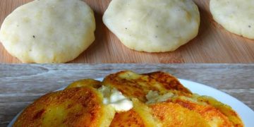 Diese Kartoffel-Mozzarella-Pfannkuchen sind der absolute Hammer!