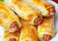 Hot Dogs im Blätterteig den ich immer wieder essen wurde!