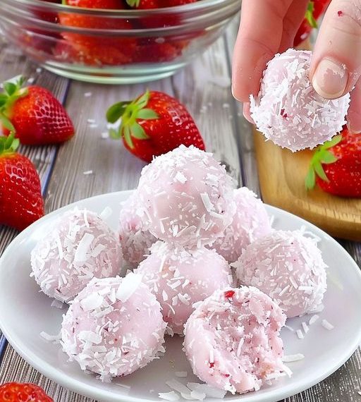 Erdbeer Kokos Trüffel, Einfach Perfekt!