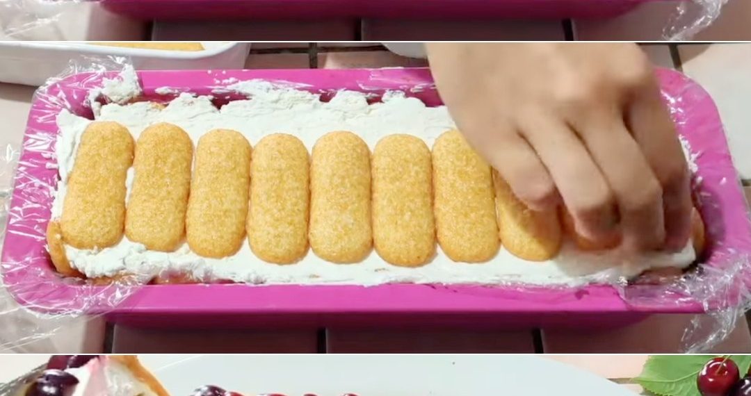 Kirsch-Semifreddo: das köstliche Dessert ohne Kochen