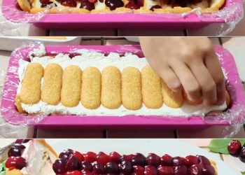 Kirsch-Semifreddo: das köstliche Dessert ohne Kochen