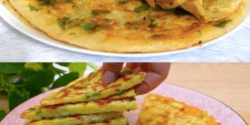 Zucchini Pfannkuchen mit Käse nur MEGAKLASSE