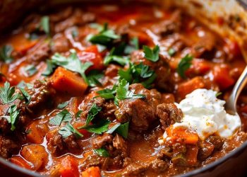 24 Stunden Schichtgulasch, Das Fleisch Zergeht Förmlich Auf Der Zunge!