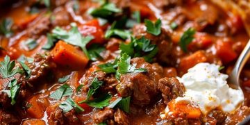 24 Stunden Schichtgulasch, Das Fleisch Zergeht Förmlich Auf Der Zunge!