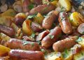KARTOFFEL BRATWURST PFANNE IN 15 MINUTEN FERTIG !