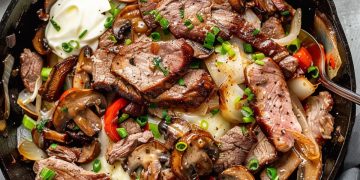 Philadelphia Geschnetzeltes Mit Champignons