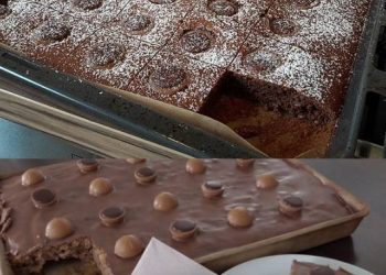 Toffifee Kuchen, blitzschnell zubereitet