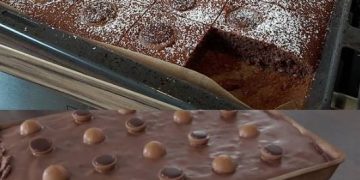 Toffifee Kuchen, blitzschnell zubereitet