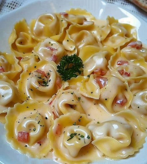 Tortellini Mit Käse Sahne Soße