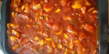  Schaschliktopf, zum Sattessen lecker!