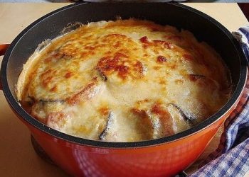 Moussaka mit Hack und Kartoffeln