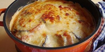 Moussaka mit Hack und Kartoffeln