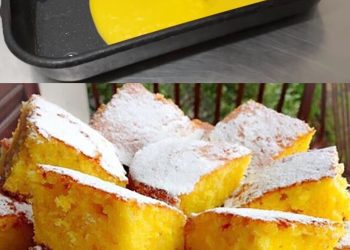 Das beste Orangenkuchen aller Zeiten in 5 Minuten im Ofen!