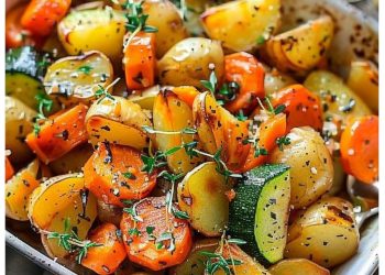 Kartoffel-Karotten-Zucchini-Pfanne