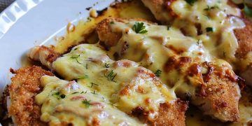 Überbackene Schweineschnitzel Aus Dem Backofen