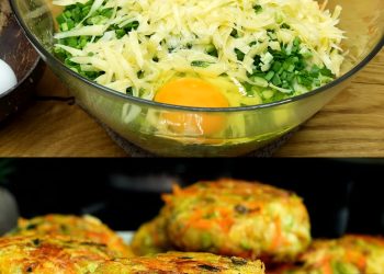 Käse-Zucchini-Genuss: Ein knuspriger Gemüsegenuss