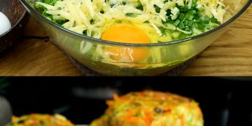 Käse-Zucchini-Genuss: Ein knuspriger Gemüsegenuss