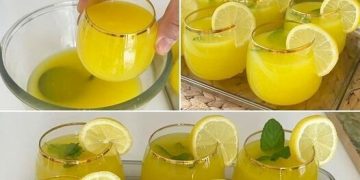 Amerikanische Zitronenlimonade, super lecker