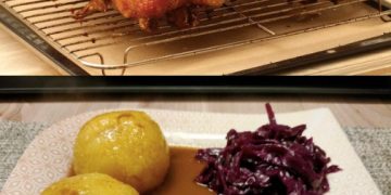 Entenbraten mit Apfelrotkohl, Mhmm unglaublich lecker