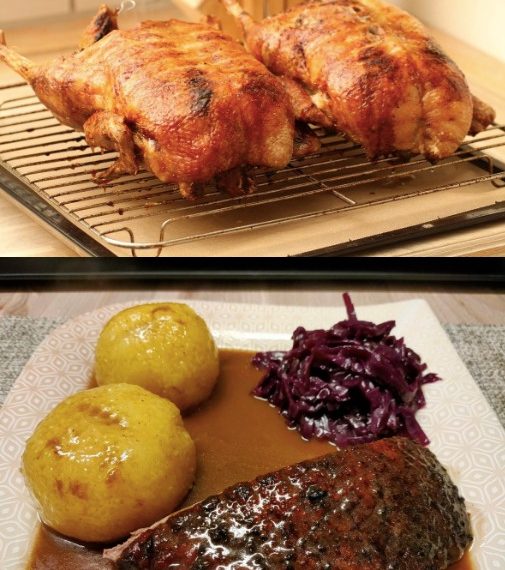 Entenbraten mit Apfelrotkohl, Mhmm unglaublich lecker