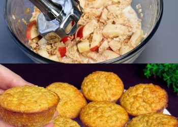 Apfel-Haferflocken-Muffins