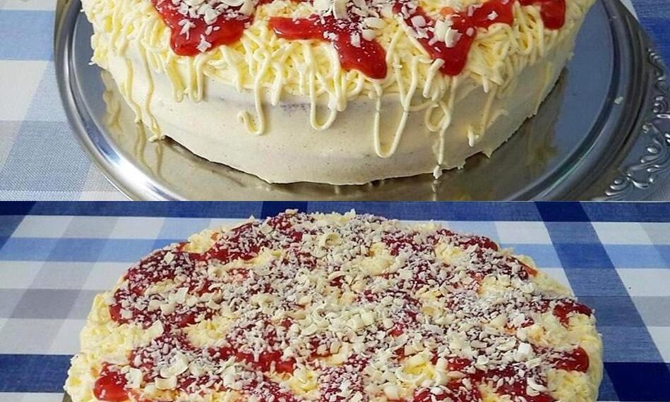 Erdbeer Spaghettieis Torte, die wird immer wieder von meiner Familie gewünscht!