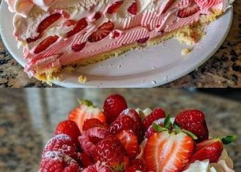  Erdbeer-Sahne-Käsekuchen 