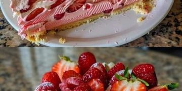  Erdbeer-Sahne-Käsekuchen 