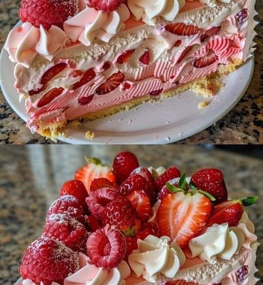  Erdbeer-Sahne-Käsekuchen 