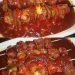 Schaschlik mit selbstgemachter Schaschliksoße 