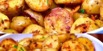 Leckere Knoblauchkartoffeln