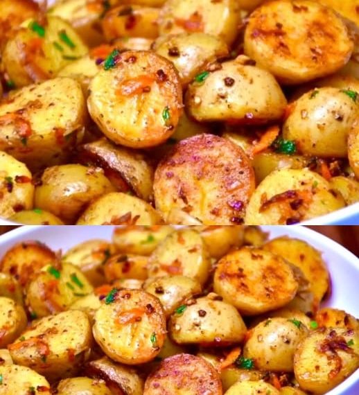 Leckere Knoblauchkartoffeln