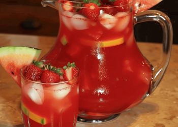 Erdbeer Bowle Mit Melone