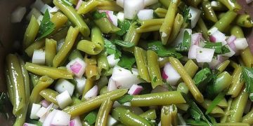 Grüner Bohnensalat