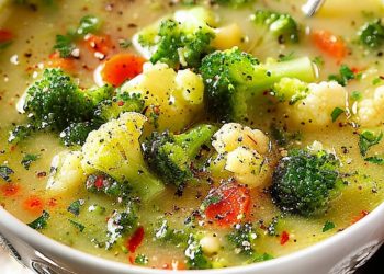 Herzhafte Brokkoli und Blumenkohlsuppe: Eine nährende Köstlichkeit
