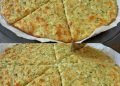 Hausgemachte Zucchini-Pizza