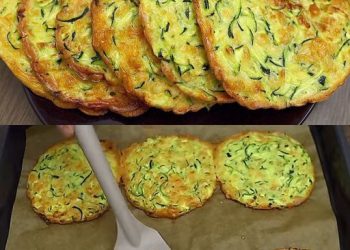 Einfach Zucchini reiben und in den Ofen schieben