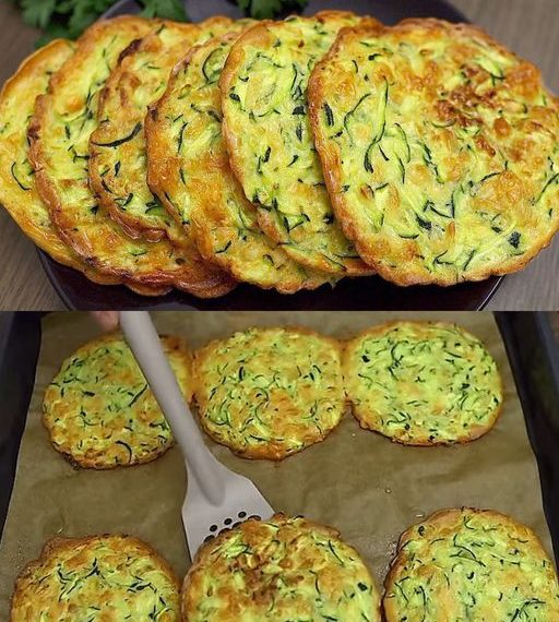 Einfach Zucchini reiben und in den Ofen schieben