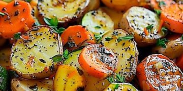 Kartoffel-Karotten-Zucchini-Pfanne