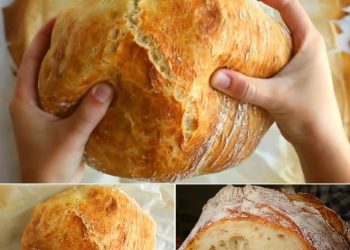 Brot Rezept: Superlecker und Einfach! Außen Knusprig, Innen Weich